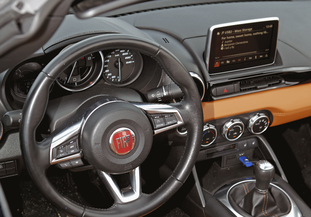 Fiat 124 Spider: O prazer da condução
