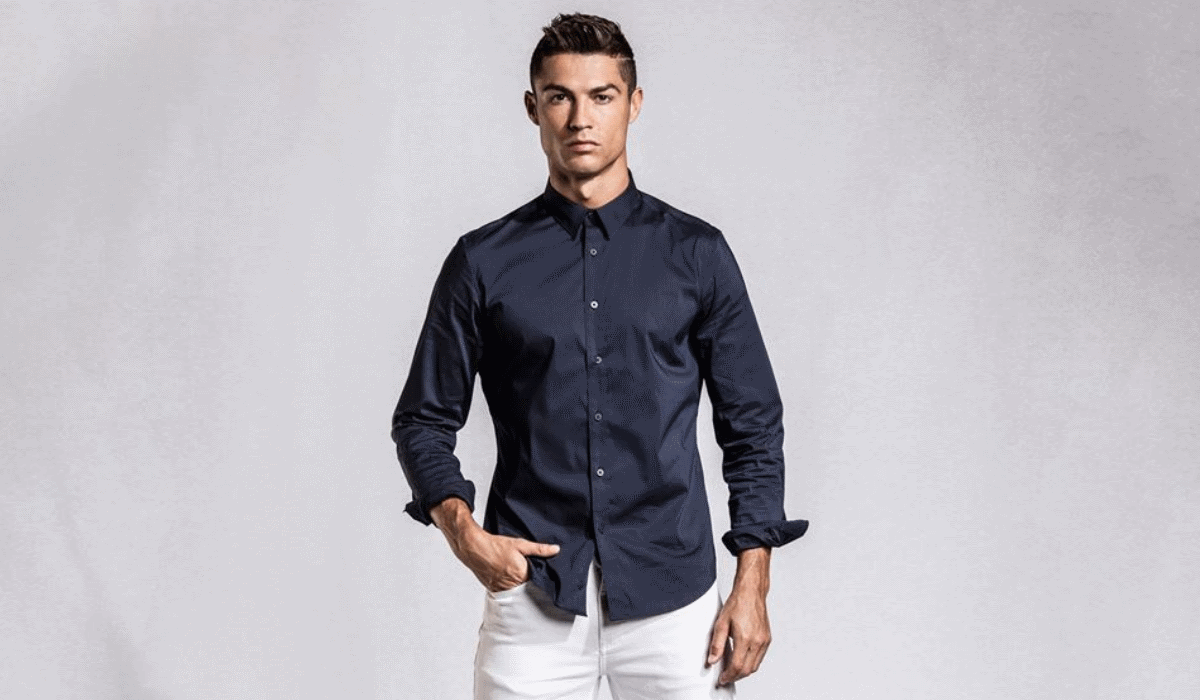 Cristiano Ronaldo está a oferecer calções