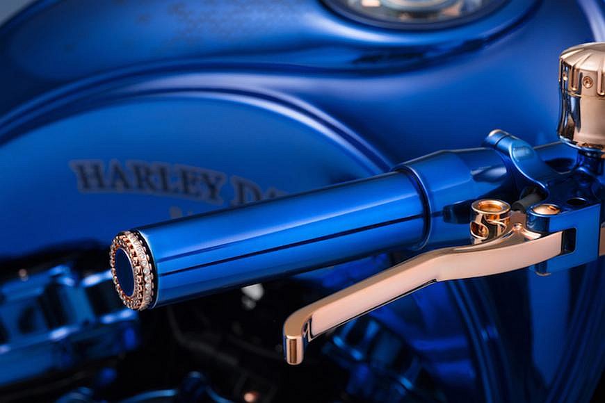 Special Harley-Davidson Blue Edition é a mota mais cara do mundo
