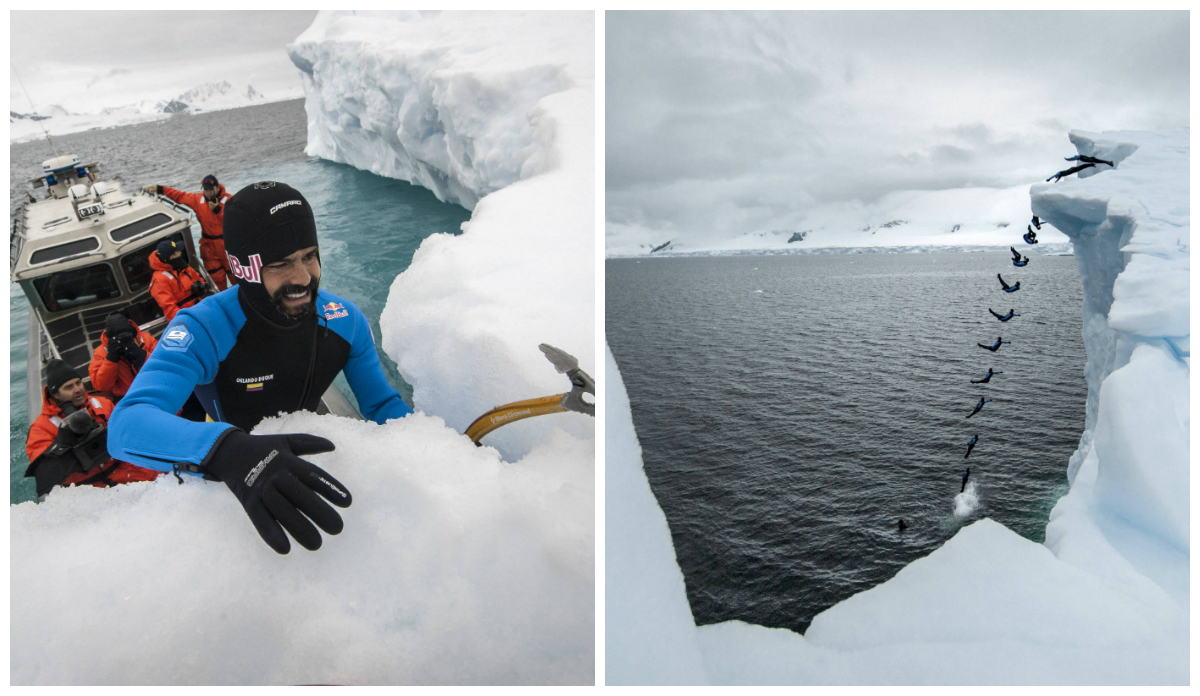 Voar baixinho na Antártica, com Orlando Duque