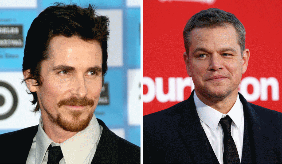 Christian Bale e Matt Damon protagonizam duelo de velocidade que envolve Ford e Ferrari