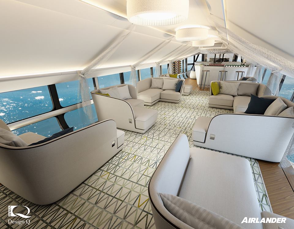 A maior aeronave do mundo vai mudar o conceito de viagem de luxo