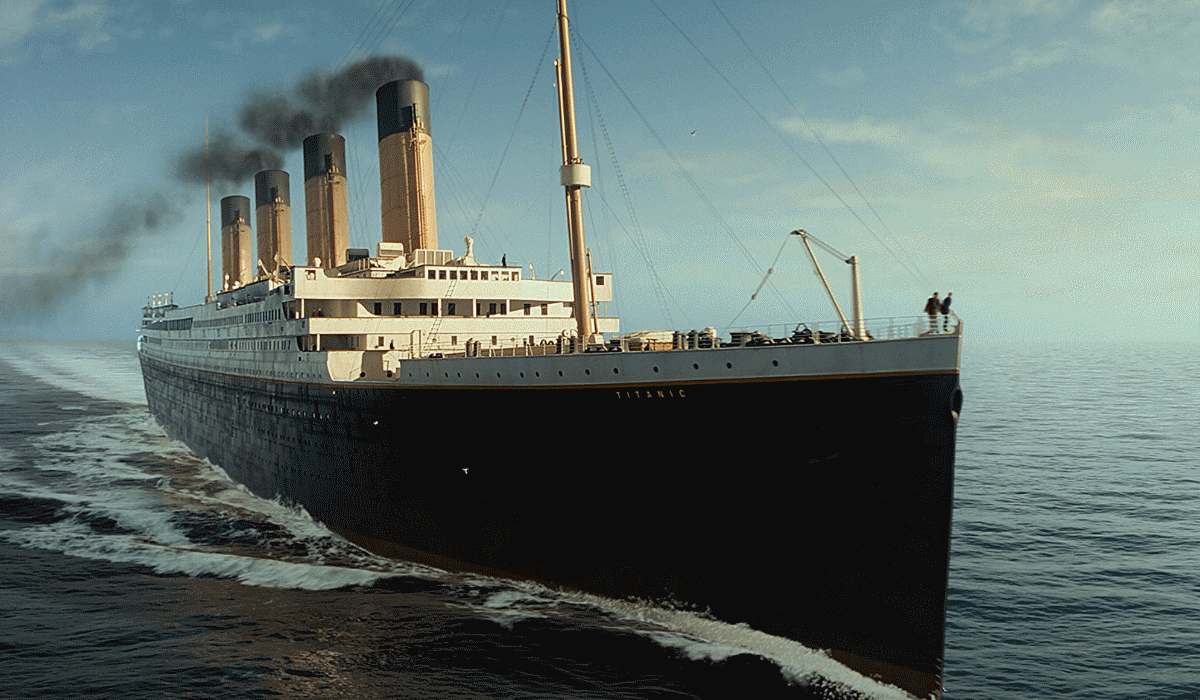 Vai ser possível percorrer os mares a bordo do Titanic