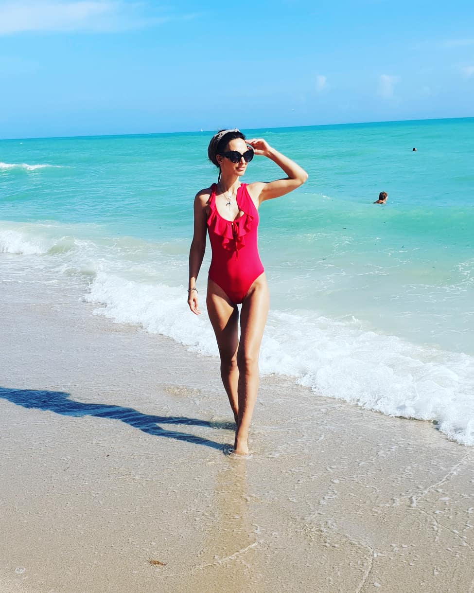 Lúcia Garcia faz subir as temperaturas nas Bahamas