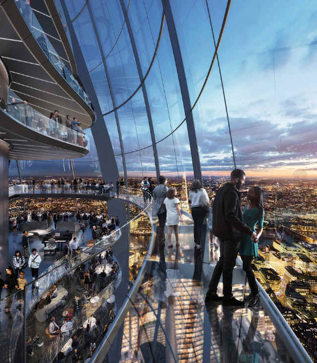 Mais um motivo para visitar Londres, uma túlipa de vidro com 300 metros de altura