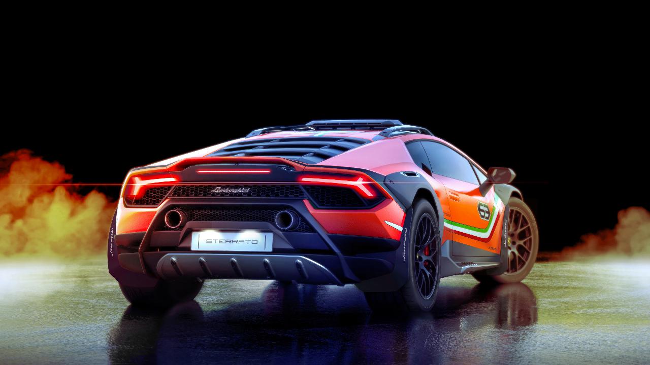 O Sterrato é o Lamborghini preparado para qualquer ambiente
