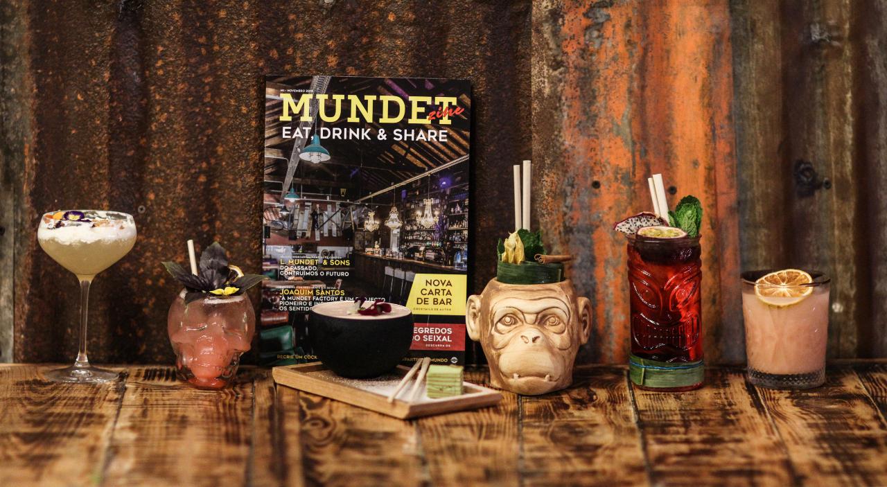 Novos cocktails de autor da Mundet Factory dão a volta ao mundo