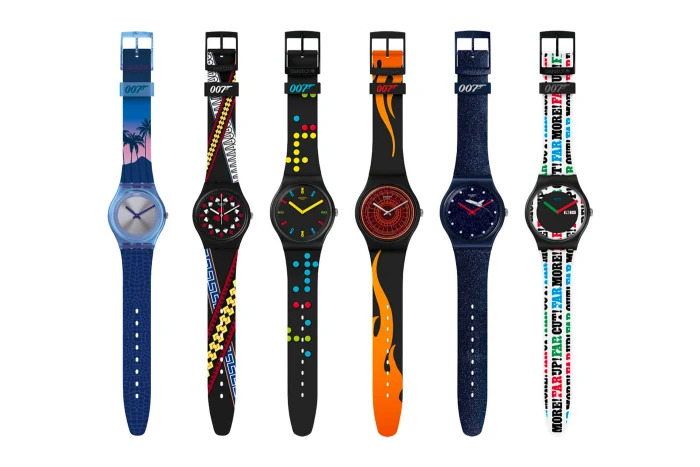 Swatch cria coleção de relógios especial, inspirada nos filmes James Bond