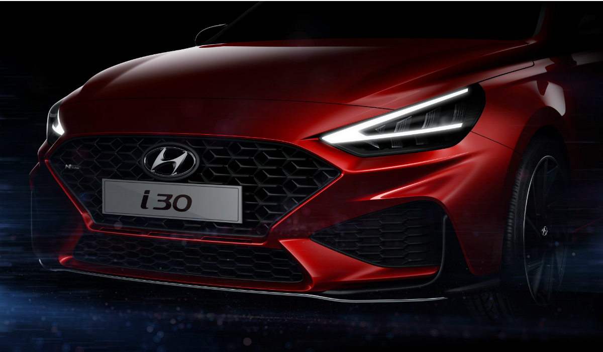 Renovado Hyundai i30 mostra primeiros detalhes antes da apresentação em Genebra