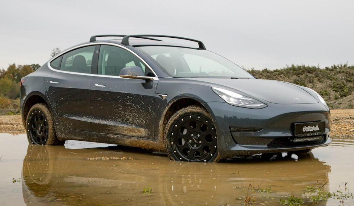 Tesla Model 3 recebe tratamento para aventuras radicais