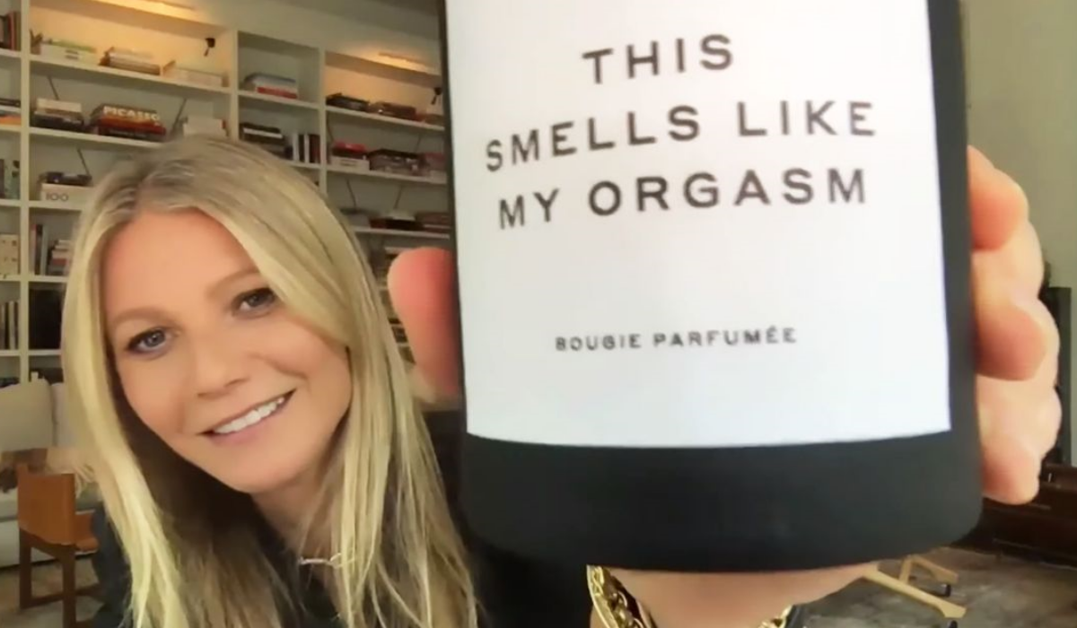 Esta vela custa mais de 60 euros e tem aroma ao orgasmo de Gwyneth Paltrow
