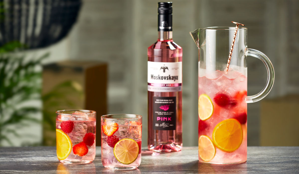 Esta é a primeira vodka cor-de-rosa à venda em Portugal