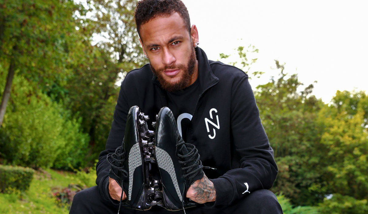 As icónicas chuteiras de futebol Puma King são a estrela da coleção dedicada a Neymar