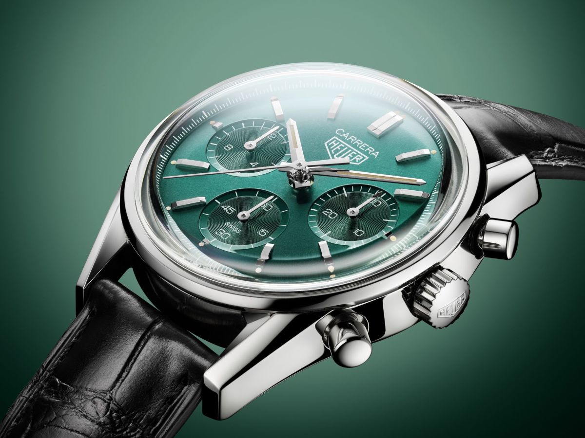 Tag Heuer aposta no verde em relógio de luxo de edição limitada