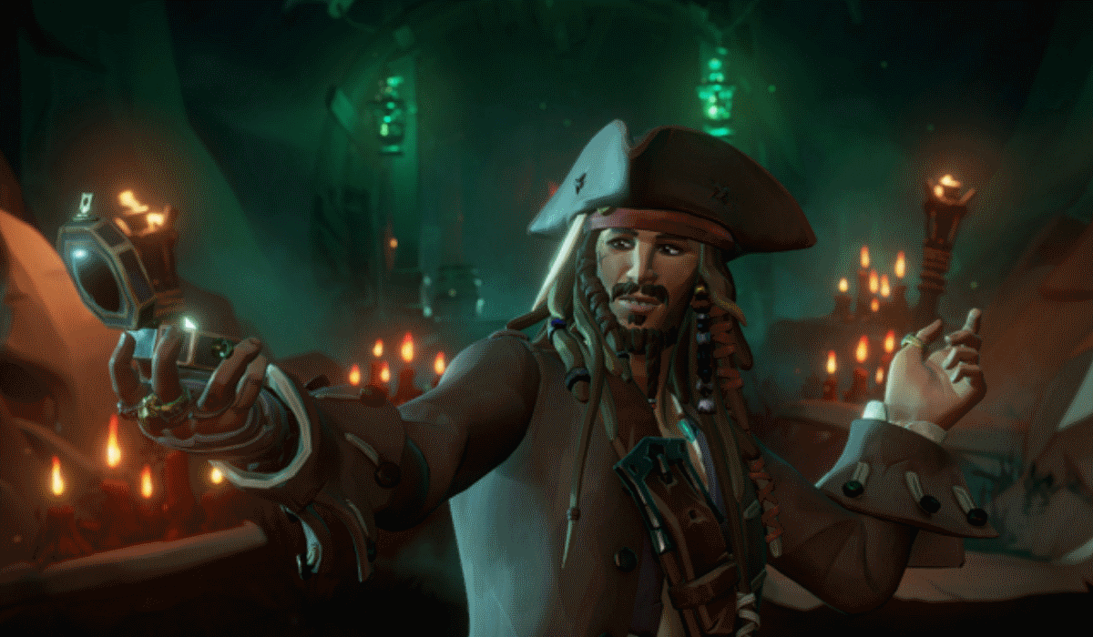 Jack Sparrow é o destaque de Sea of Thieves: A Pirate’s Life