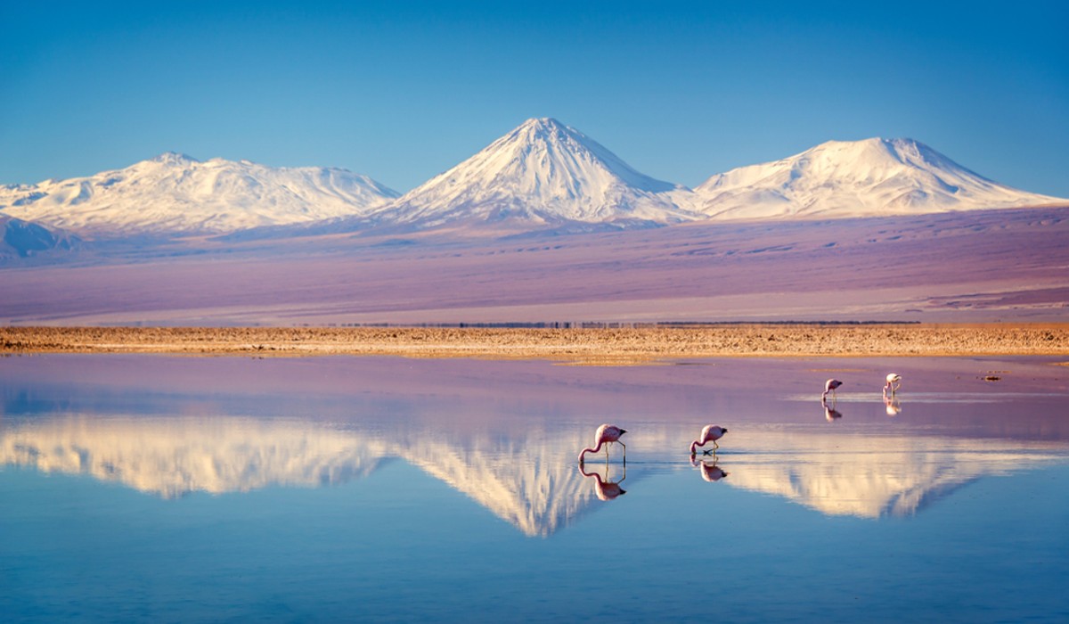 Atacama, o deserto chileno com lagoas e paisagens únicas
