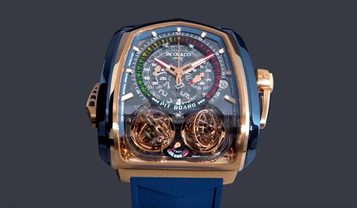 Twin Turbo Furious, o relógio da Jacob & Co. que se inspira no Bugatti La Voiture Noire